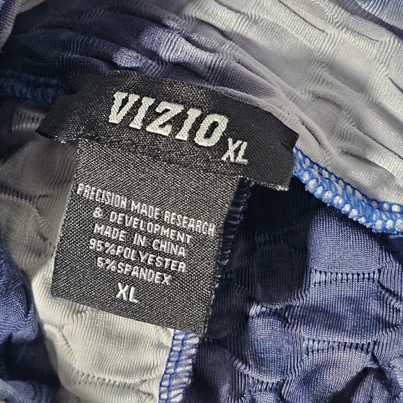 Vizio blue tie dye textured leggings nwt size Juniors XL - Picture 7 of 7